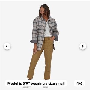 Brand New!! Patagonia Melton Wool Overshirt Jacket, XS